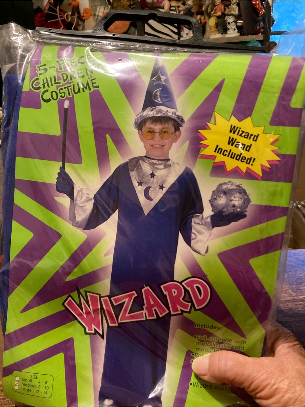 Vintage Fun World child wizard costume